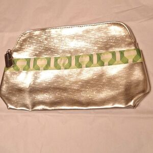 Clinique Y2k‎ Silver Makeup Bag